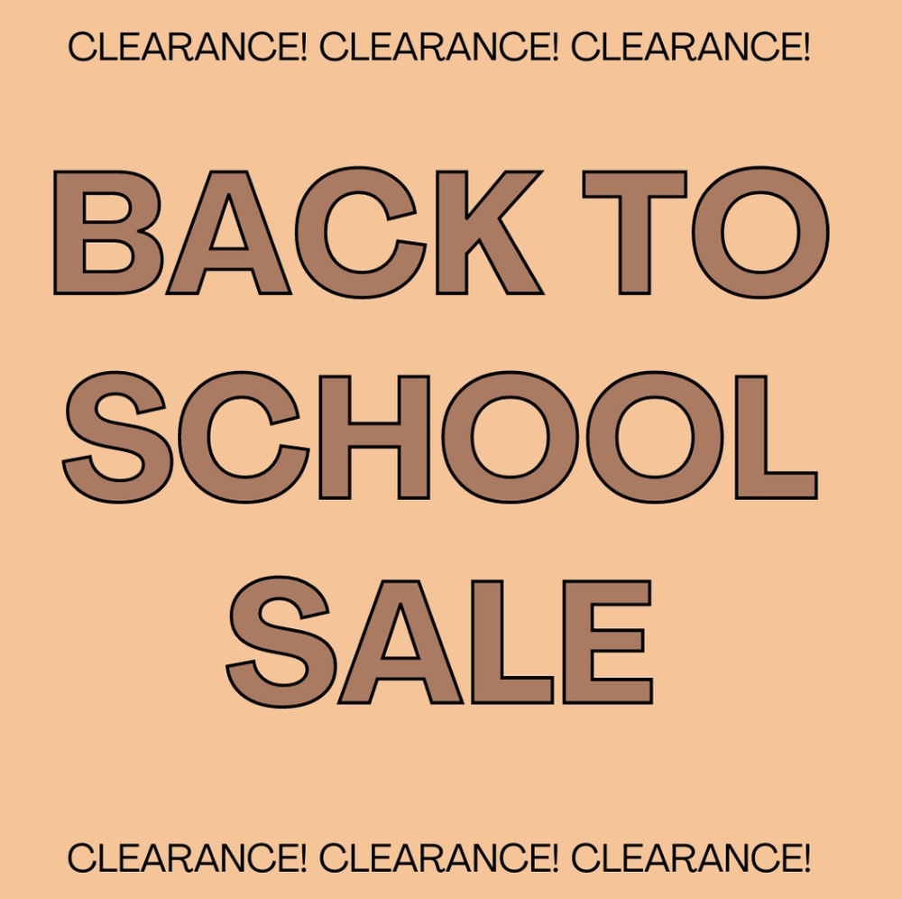 MASSIVE BACK TO SCHOOL SALE!!! CLOSET CLEAR OUT!!!